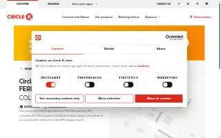 Circle K of Columbia website