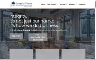 Integrity Home Mortgage Corporation - Columbia SC (Devine) website