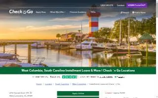 Check `n Go of West Columbia website