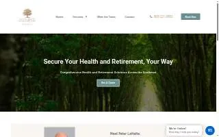 Southern Health and Retirement Planning - Peter LaHatte website