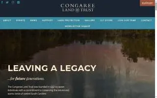Congaree Land Trust website