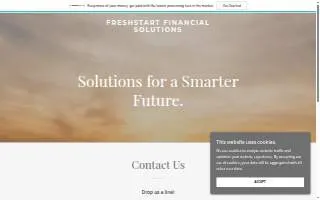 Fresh Start Financial Solutions website