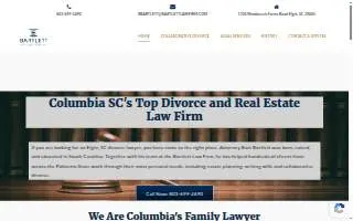 Bartlett Law Firm website