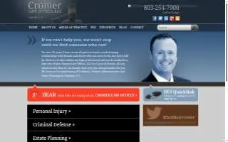 Cromer Law Offices, LLC website