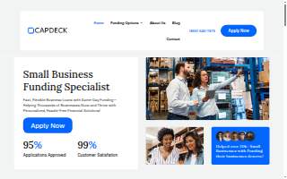 Capdeck Business Loans