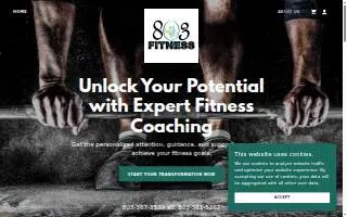803 Fitness website