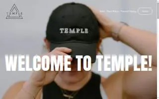 Temple website