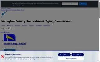 Lexington Leisure Center website