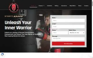 Spartan Academy Mixed Martial Arts of Columbia website