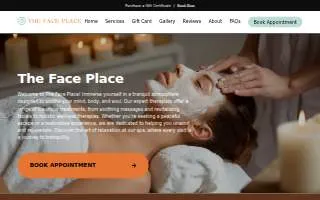 The Face Place of Columbia website