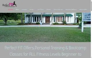 Perfect Fit Personal Training Studio website