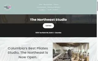 The Pilates Sculpt Studio - Northeast website