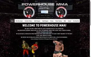 Powerhouse MMA website