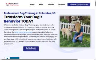 Calm Nature Dog Training