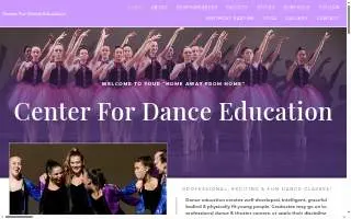 Center For Dance Education of Columbia website