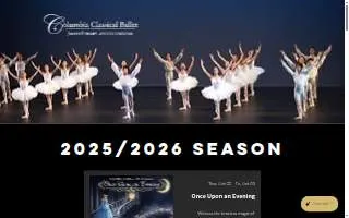 Columbia Classical Ballet website