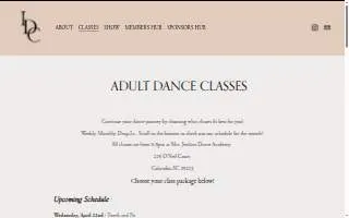 Ignited Dance Collective website