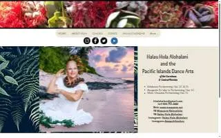 Pacific Islands Dance Arts website