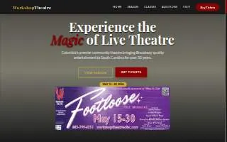 Workshop Theatre of South Carolina website