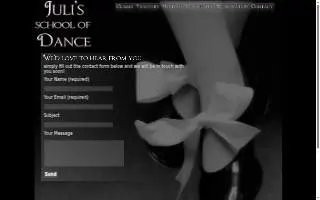 Juli's School of Dance website