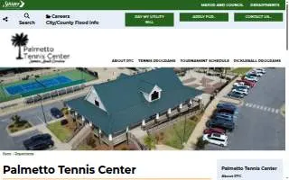 Palmetto Tennis Center website