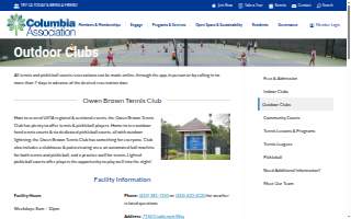 Owen Brown Tennis Club