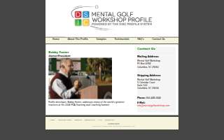 Mental Golf Workshop