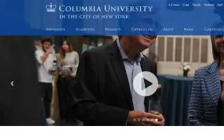 Columbia University website