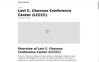 Levi C. Chavous Conference Center (LCCCC)