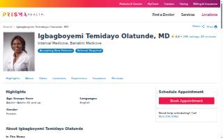 Igbagboyemi Temidayo Olatunde, MD