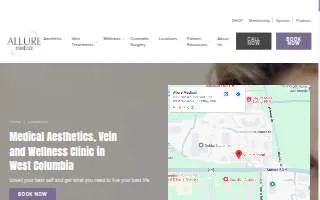 Allure Medical of West Columbia website