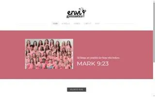 Envi Gymnastics website