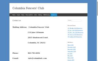 Columbia Fencers' Club