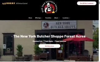 New York Butcher Shoppe of Columbia website