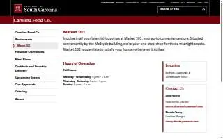 Market 101 website