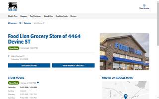 Food Lion Liquor Store
