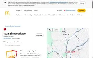 McDonald's of Columbia website