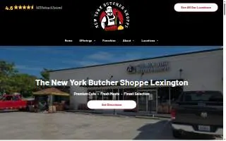 New York Butcher Shoppe of Lexington website