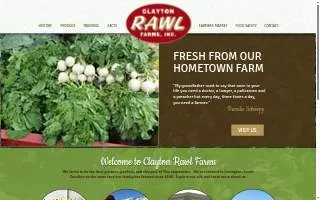 Clayton Rawl Farms of West Columbia website