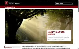 Sustainable Carolina Garden website