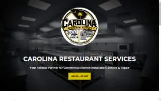 Carolina Restaurant Services website