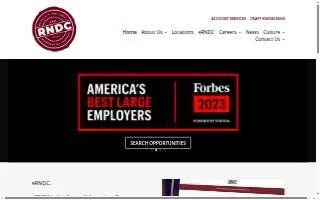 RNDC of South Carolina website