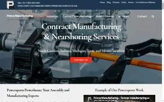 Prince Manufacturing website