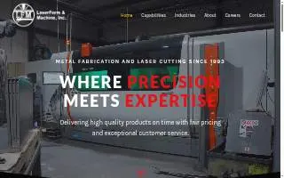 Laserform & Machine website