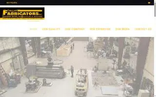 Carolina Fabricators, Inc. website