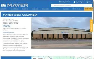 Mayer Electric Supply of West Columbia website