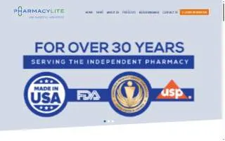 Pharmacy-Lite Prescription Packaging - Winnsboro, SC Manufacturing Plant and Distribution Center website