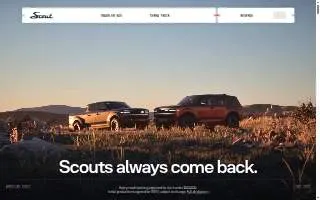 Scout Motors Construction Site website