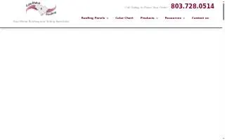 Cola Metal Roofing Products website
