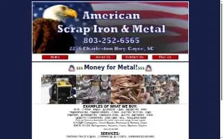 American Scrap Iron and Metal website